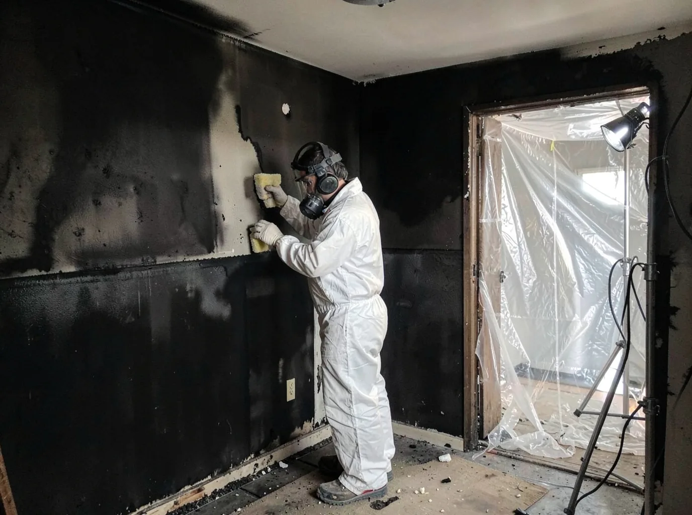 Fire Damage Restoration company in Breckenridge, MI